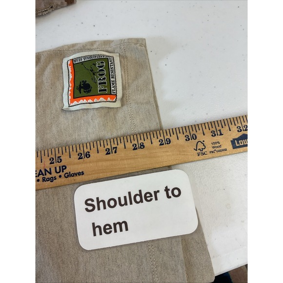 USMC Frog FR Combat Ensemble Shirt Desert Marpat Camo Size M-L flame resistant - Picture 9 of 10